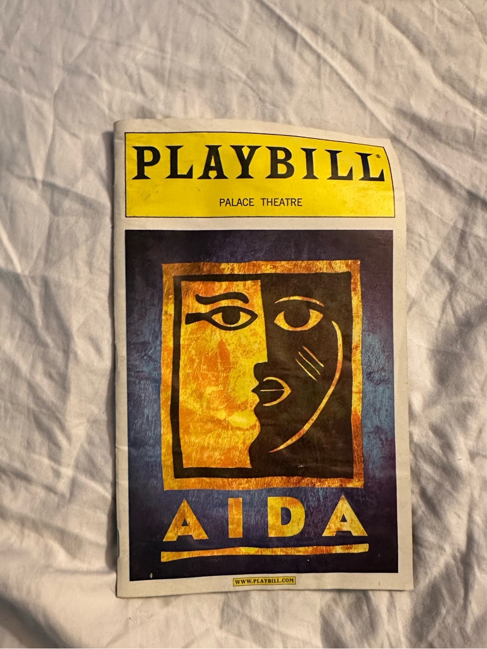Aida Theater Wall Art - Yellow, Black, Blue